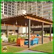 stain resistance steel pergola kits sale powder for school 1