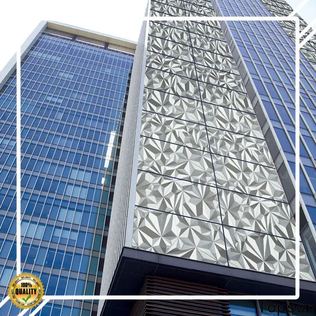 Topson external steel wall cladding panels for wholesale for wall 1