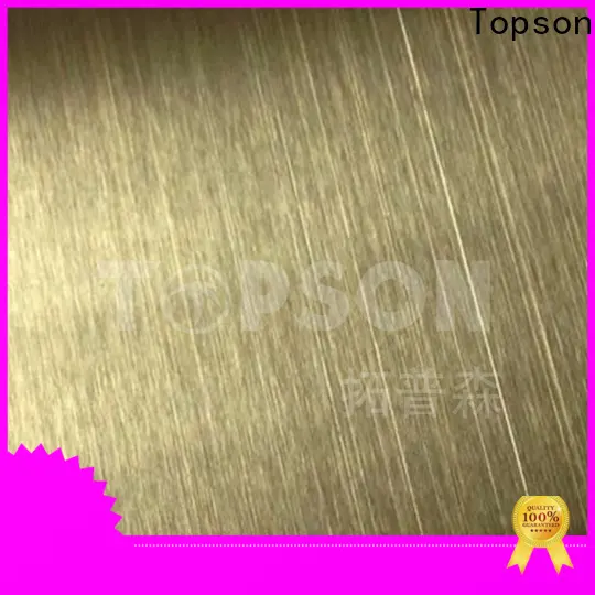 Topson sheet stainless sheet supplier for furniture 1