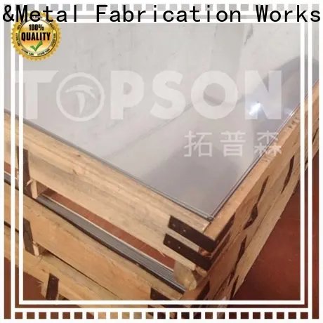 Topson metal mirror finish stainless steel factory for kitchen 1