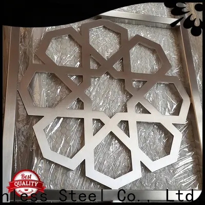 Topson screendecorative perforated plate screen factory for landscape architecture 1
