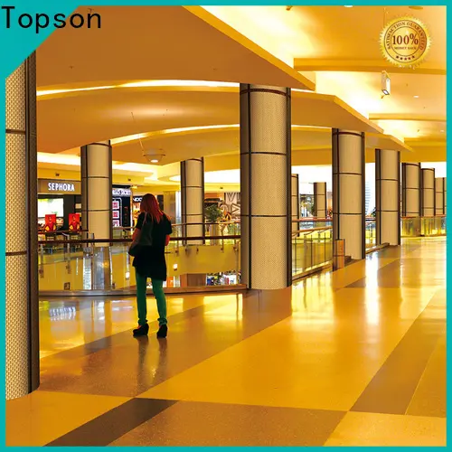 Topson external restaurant wall cladding factory price for shopping mall 1