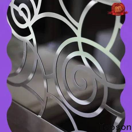 Topson ss steel railing price Supply for building 1