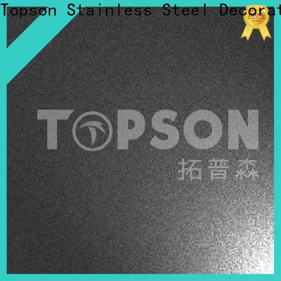 Topson raw stainless steel sheet gauge thickness Supply for interior wall decoration 1