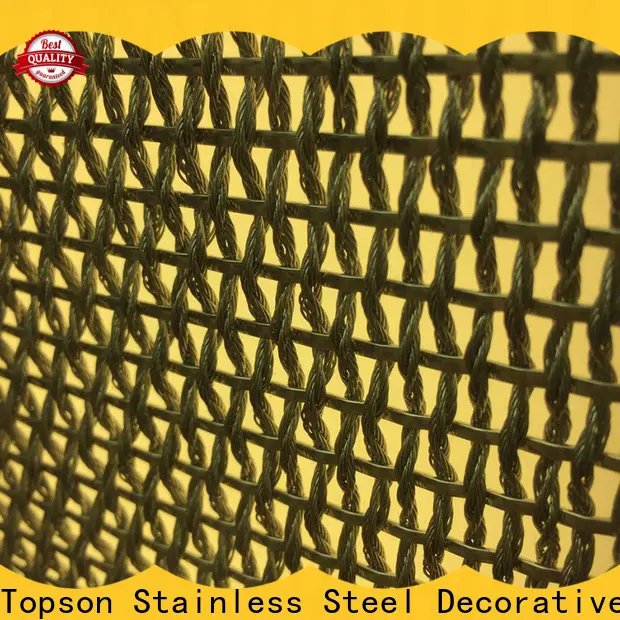 Topson perforated metal screen wall manufacturer for landscape architecture 1