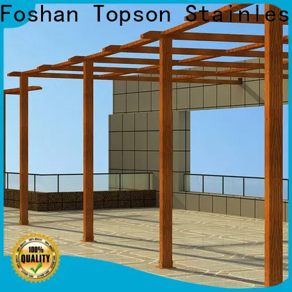 Topson pergola metal garden pergolas for sale for business for resort 1
