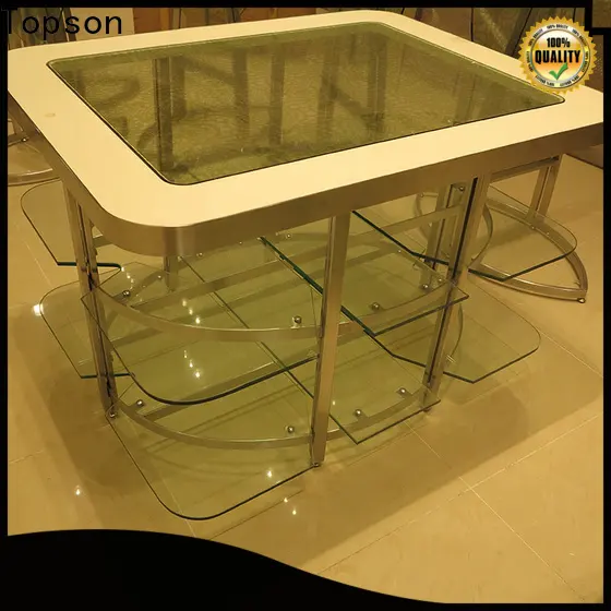 Topson stainless cheap metal outdoor furniture oem for decoration 1