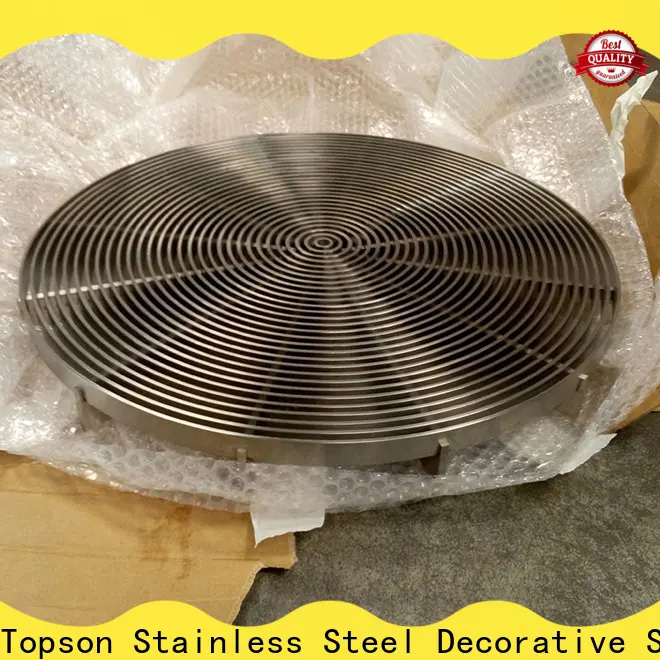 Topson contemporary stainless steel gratings manufacturers factory for room 1