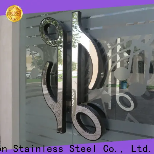 Topson good looking stainless steel bar pull handles manufacturers for building facades 1