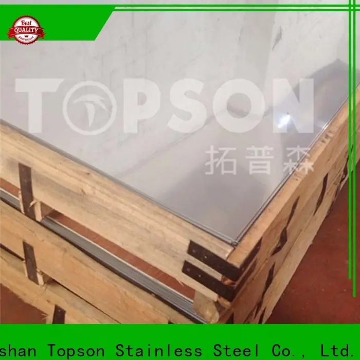 Topson good-looking stainless steel decorative sheets Suppliers for handrail 1