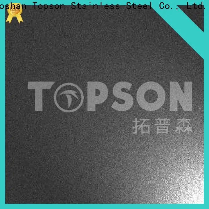 Topson stainless steel etching sheet Supply for partition screens 1