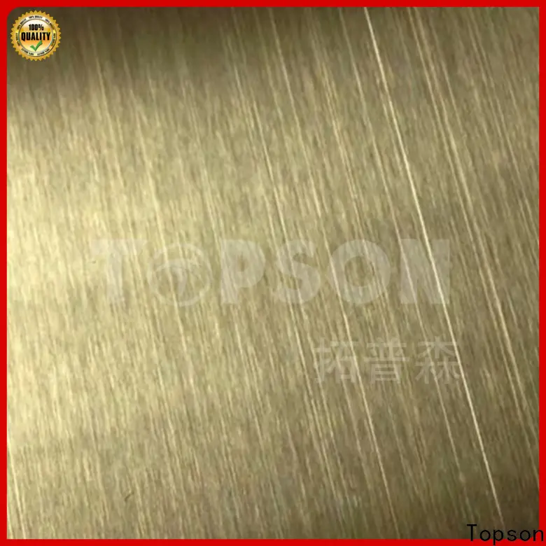 Topson luxurious stainless steel sheet suppliers for business for partition screens 1