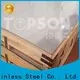 Topson sheet patterned stainless steel sheet supplier China for interior wall decoration 1