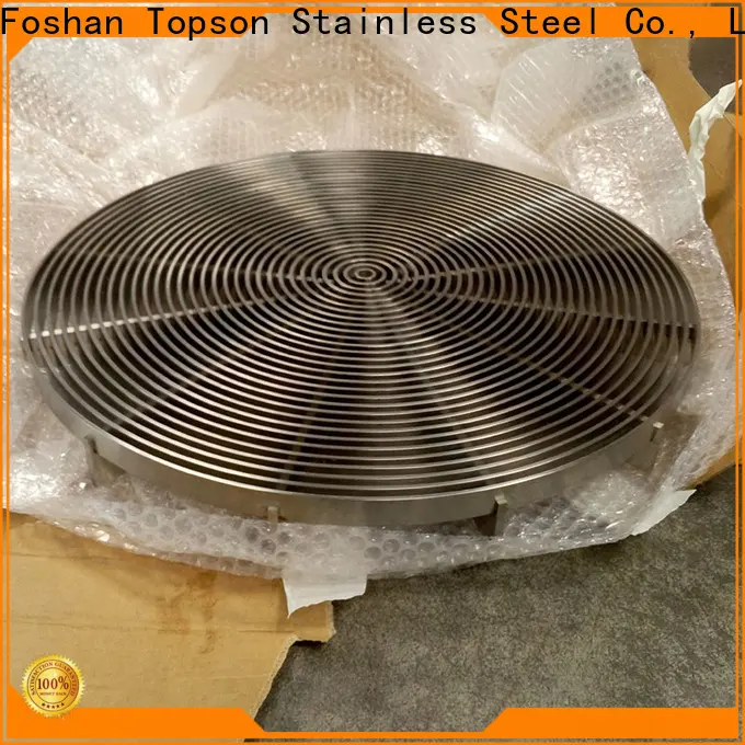 Topson New stainless steel grating prices Suppliers for apartment 1