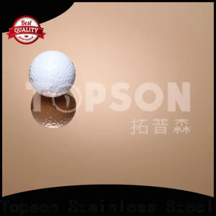 Topson vibration textured stainless steel sheet metal for partition screens 1