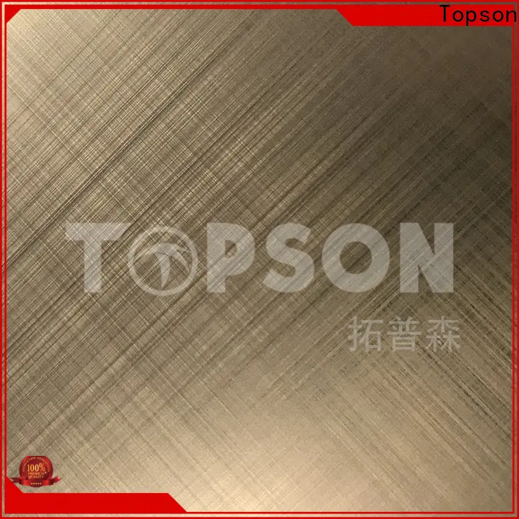 Topson antifingerprint stainless steel sheet metal suppliers for business for floor 1