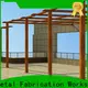 Topson durable metal and wood gazebo Suppliers for park 1