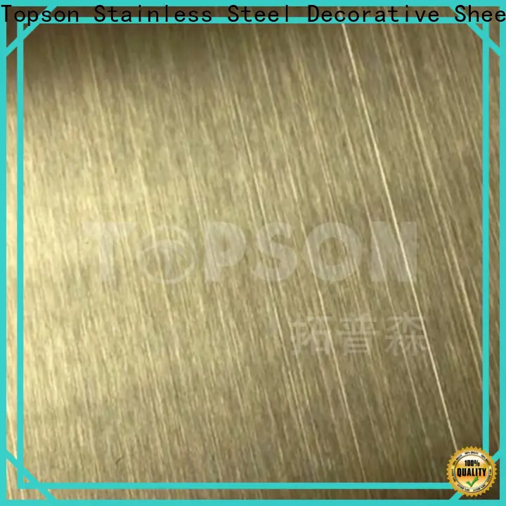 Topson High-quality stainless steel sheet panels for business for handrail 1
