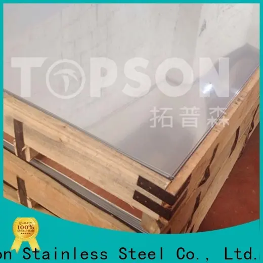 Topson stockists stainless steel decorative plate for business for furniture 1