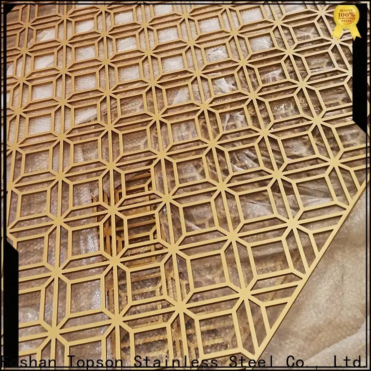 Topson Latest metal screen manufacturers for business for building faced 1