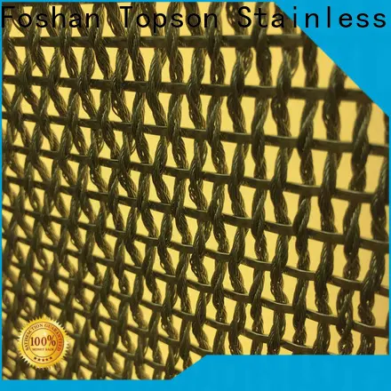 Topson panels perforated mesh screen factory for landscape architecture 1