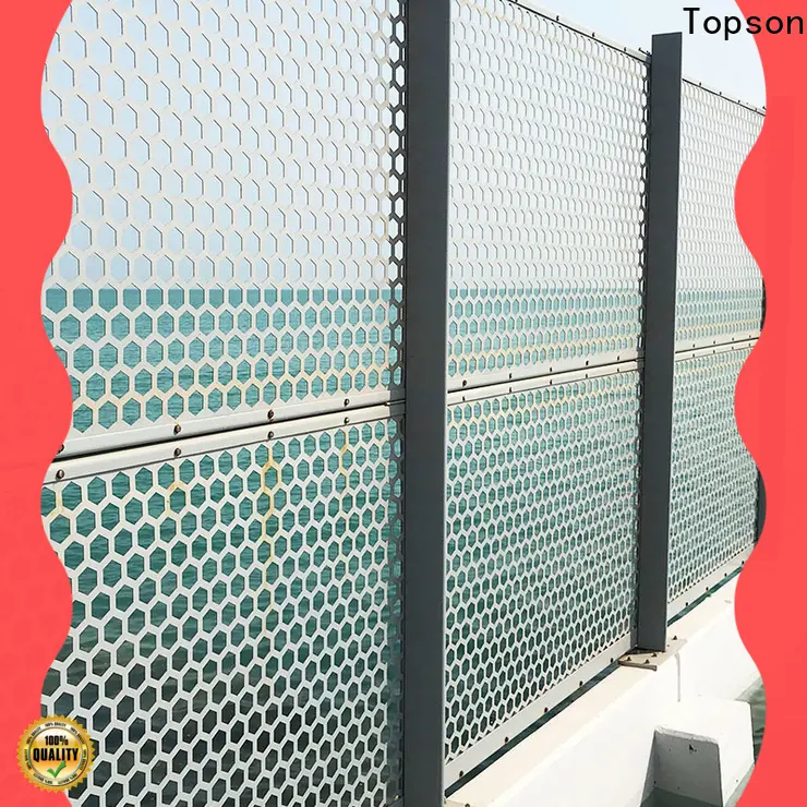 Topson chain decorative metal privacy screens company for curtail wall 1