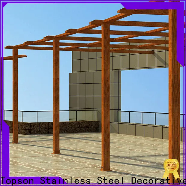 Topson frame aluminum pergola lowes for resort 1