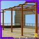 Topson frame aluminum pergola lowes for resort 1
