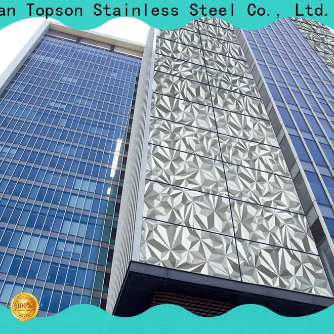 Topson Best metal cladding thickness factory price for wall 1