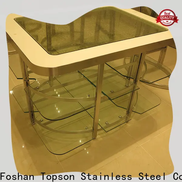 Top retro metal patio table kitchen Suppliers for hotel lobby decoration 1