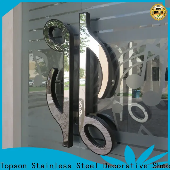 Best stainless steel door accessories cladding for business for outdoor wall cladding 1