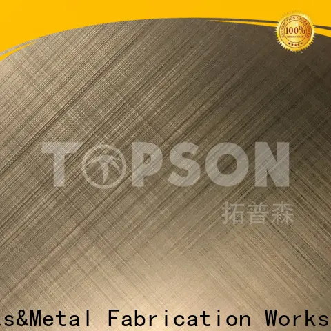 Topson colorful decorative stainless steel sheet suppliers for business for floor 1