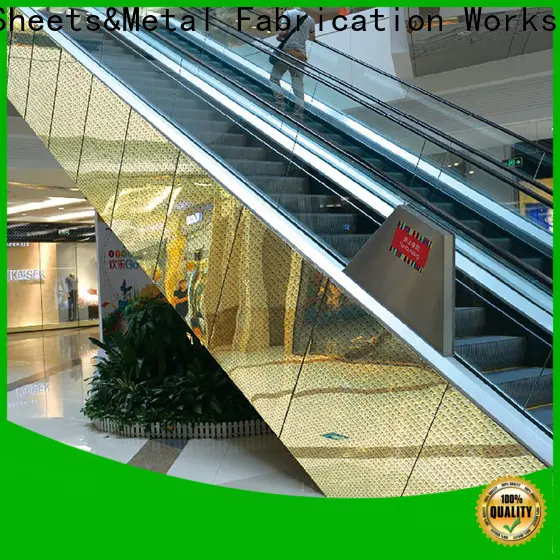 Top stainless wall cladding elevator manufacturers for lift 1