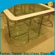 Topson glass iron garden table and chairs set Suppliers for hotel lobby decoration 1