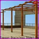 stain resistance black aluminum trellis powder Supply for resort 1