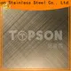 stainless steel embossed plate brushed manufacturers for elevator for escalator decoration 1