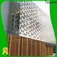 Topson Latest perforated metal screen panels factory for exterior decoration 1