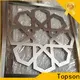 Topson Wholesale perforated metal screen panels Suppliers for landscape architecture 1