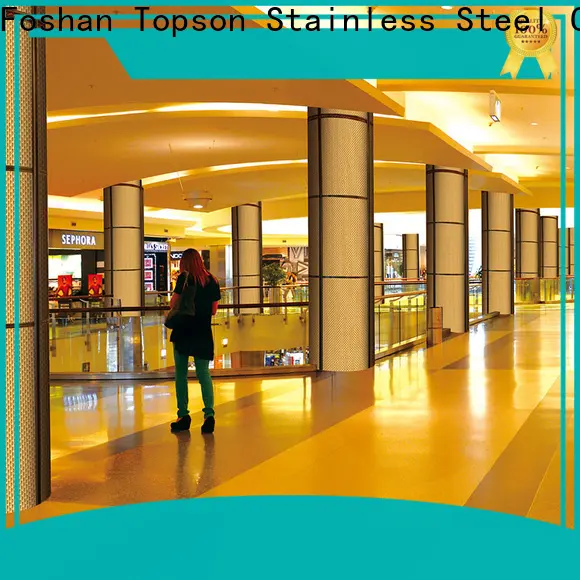 Top stainless steel facade panels column manufacturers for elevator 1