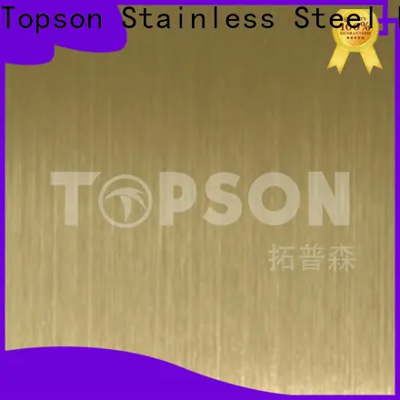 Topson luxurious decorative stainless steel sheet suppliers Suppliers for partition screens 1