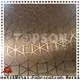 Topson vibration coloured stainless steel sheet suppliers company for handrail 1