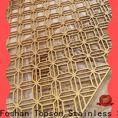 Topson Custom stainless steel perforated screen for exterior decoration 1