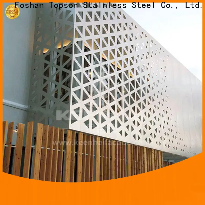 great practicality perforated screen panels perforated company for landscape architecture 1