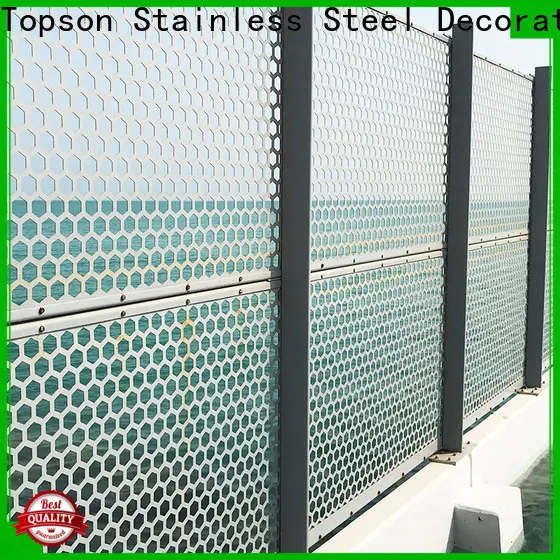 reliable metal works fabrication screendecorative from china for landscape architecture 1