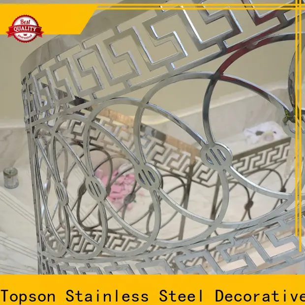 Custom stainless steel staircase railing staircase company for building 1