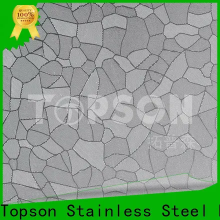 Topson finish stainless sheets for sale Suppliers for kitchen 1