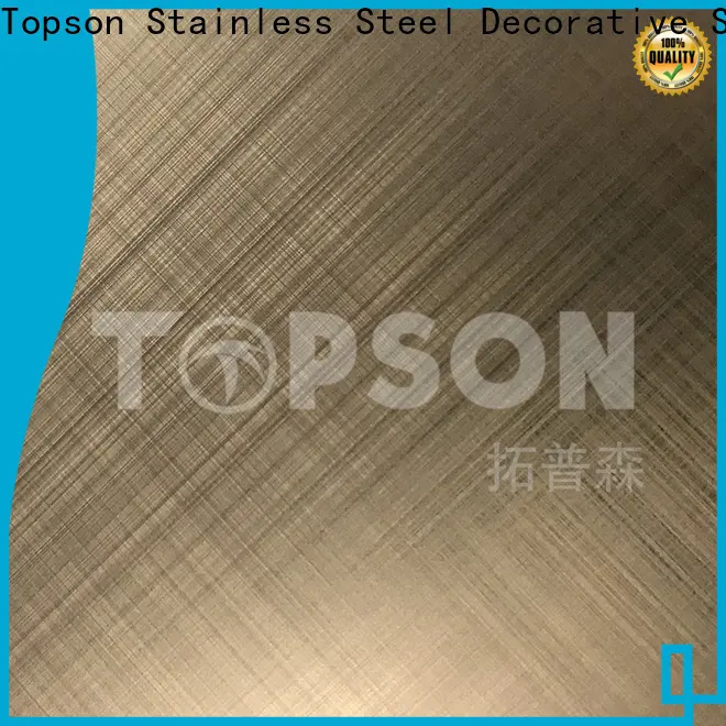 Topson colorful stainless sheet supplier manufacturers for kitchen 1