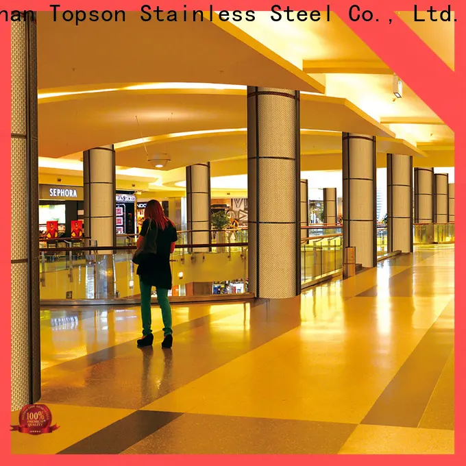 Topson professional steel cladding prices for wholesale for wall 1