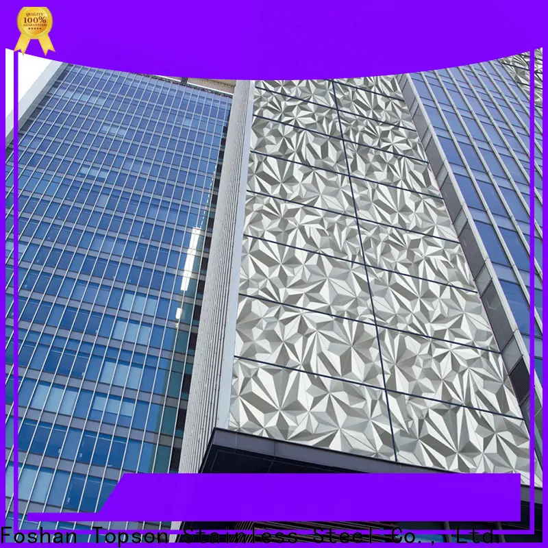 Custom stainless steel cladding suppliers column company for elevator 1