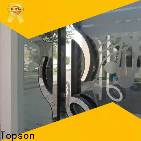 Topson door ss door hardware Supply for building facades 1